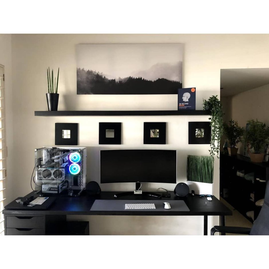 Минималистичные комнаты для геймеров