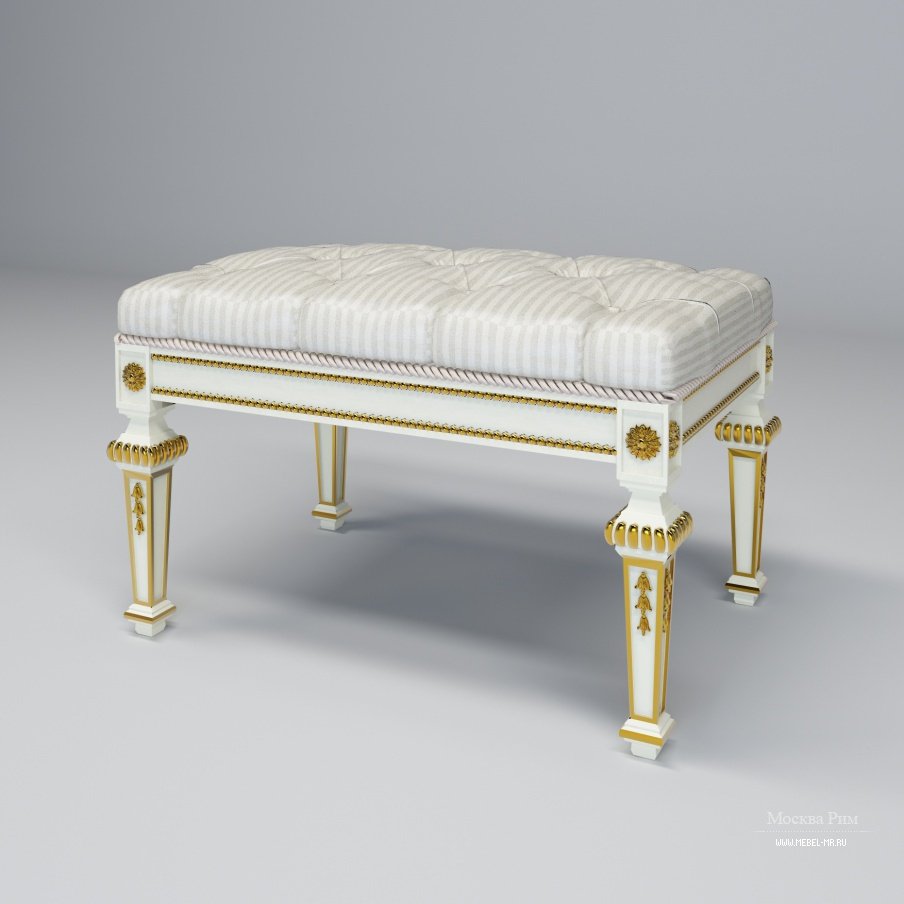 Банкетка в стиле барокко