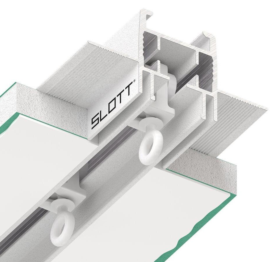 Карнизный профиль Slott Motion l2, белый