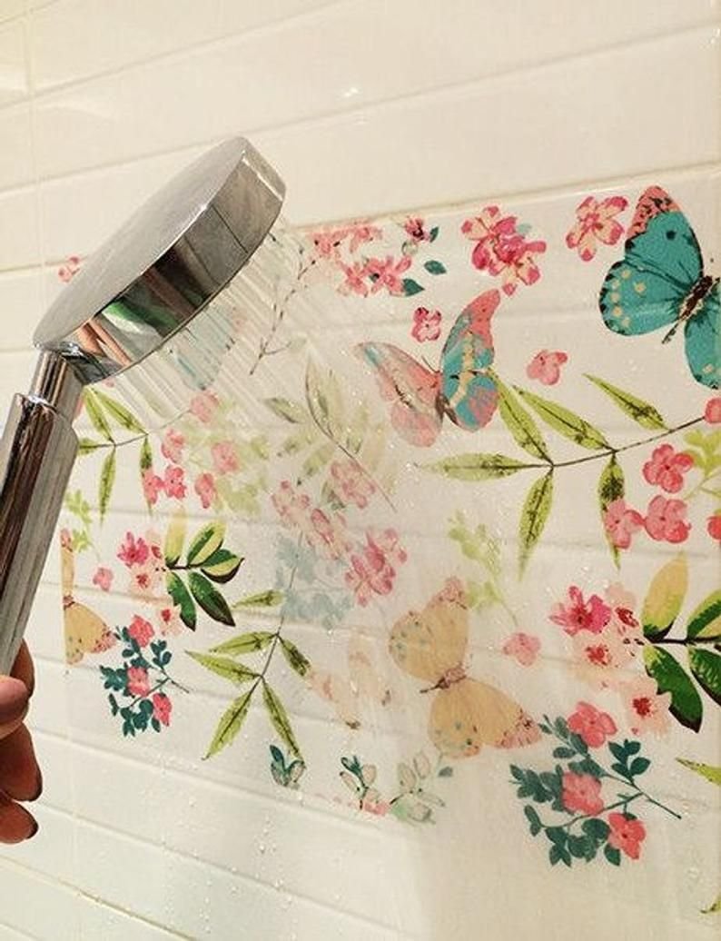 Наклейки для ванной комнаты