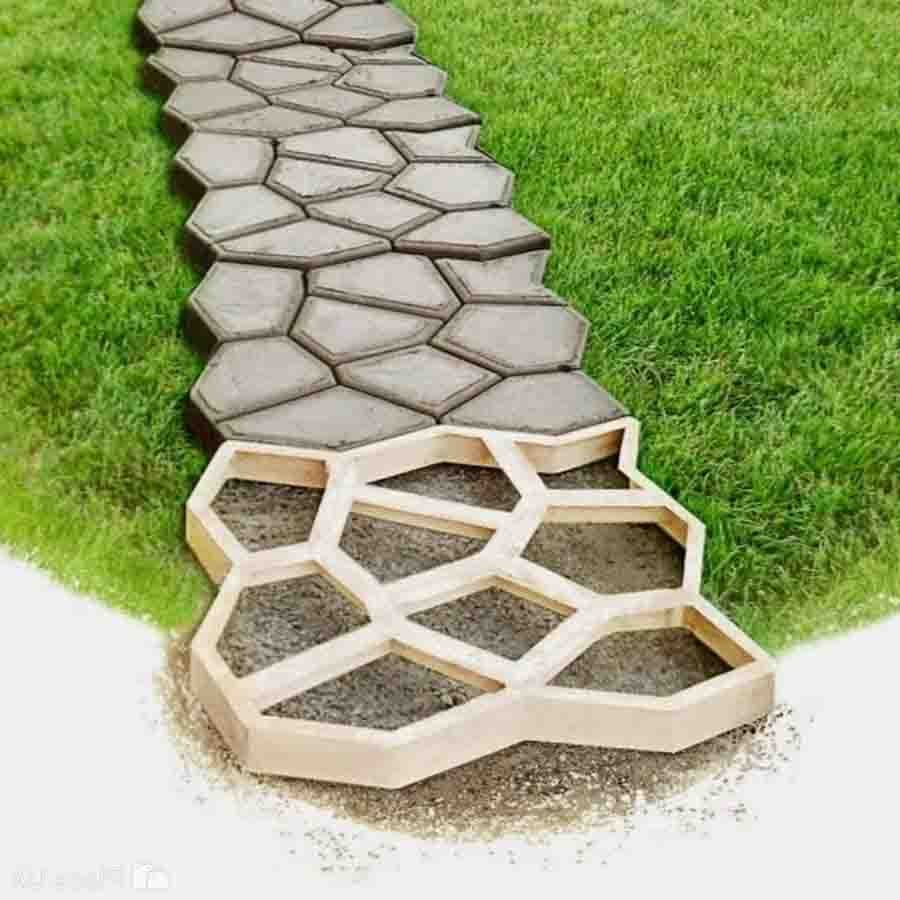 Форма "Садовая дорожка" 550х550х55