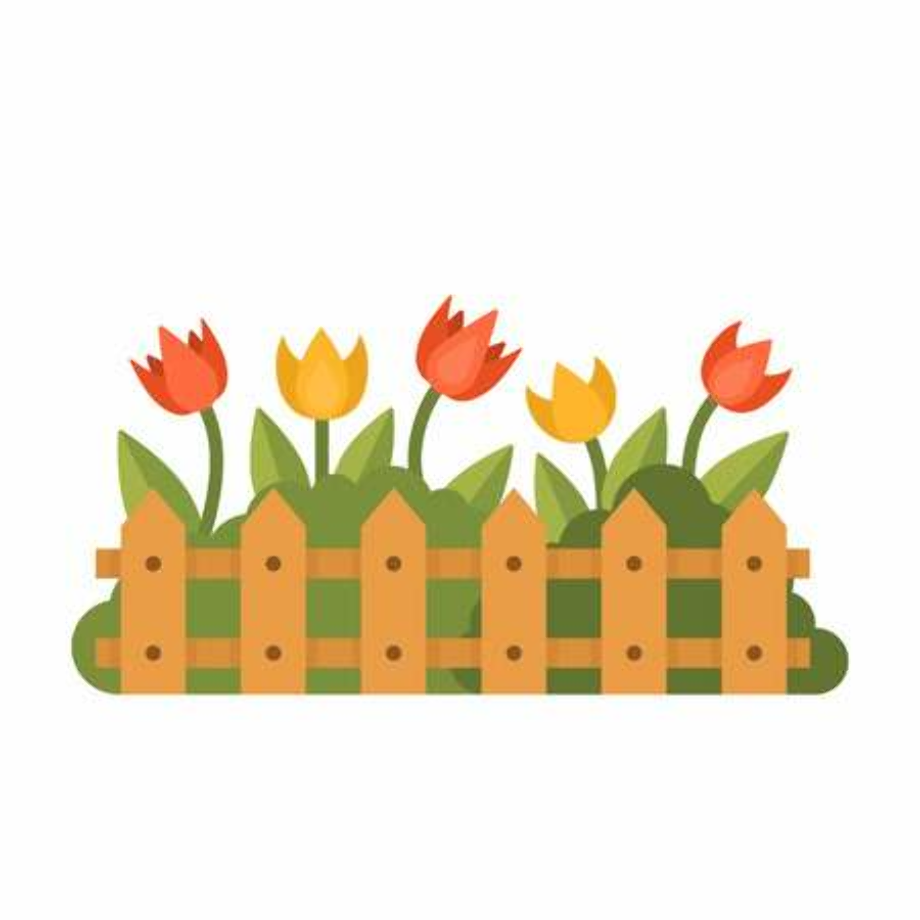 Клумба рисунок