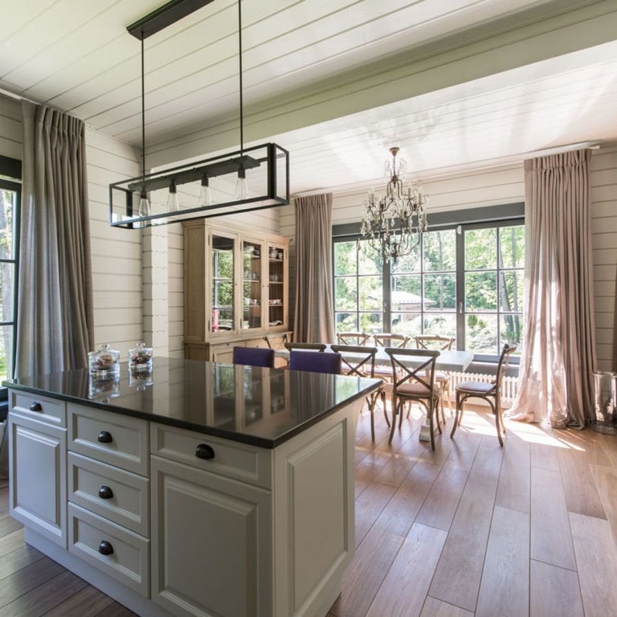 Дом из бруса интерьер экостиль