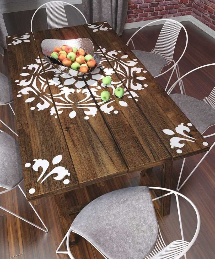 Украшение стола на завтрак