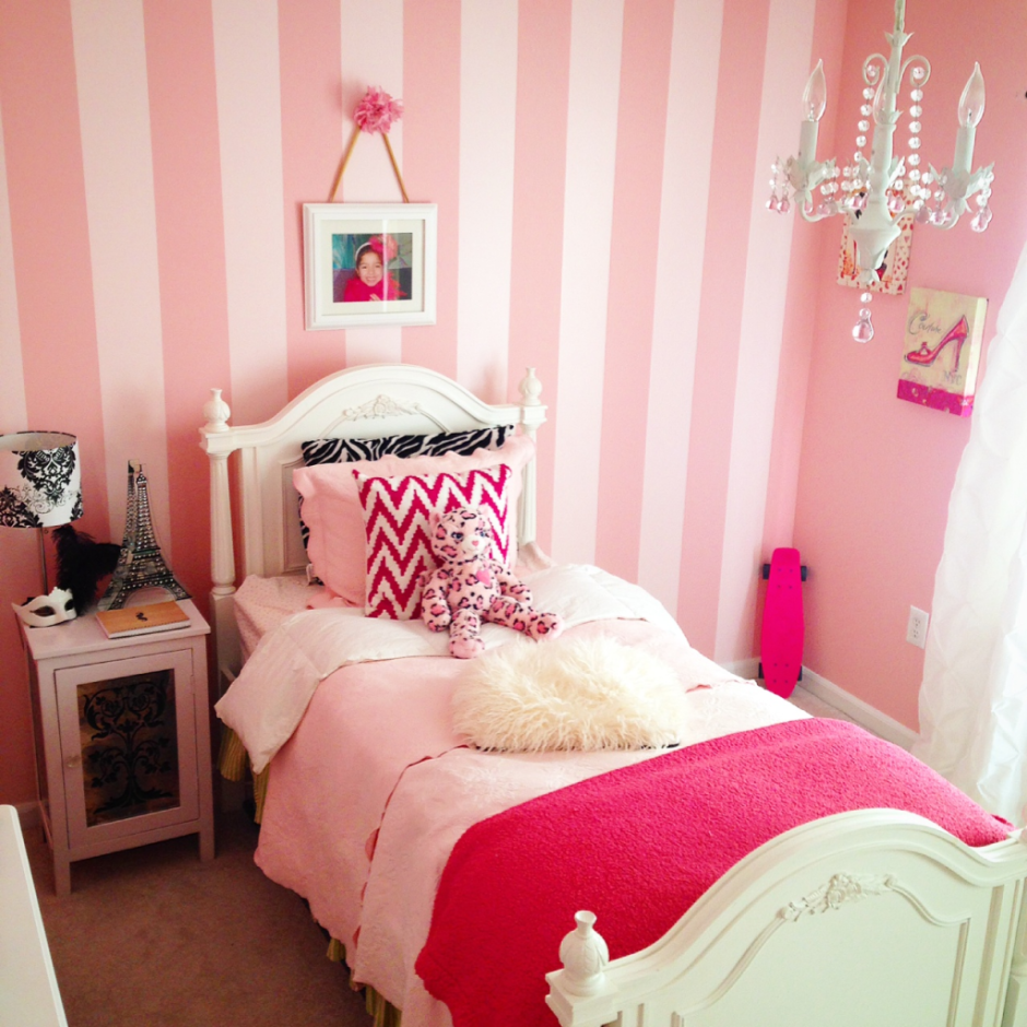 Комнаты из пинтереста в розовом стиле