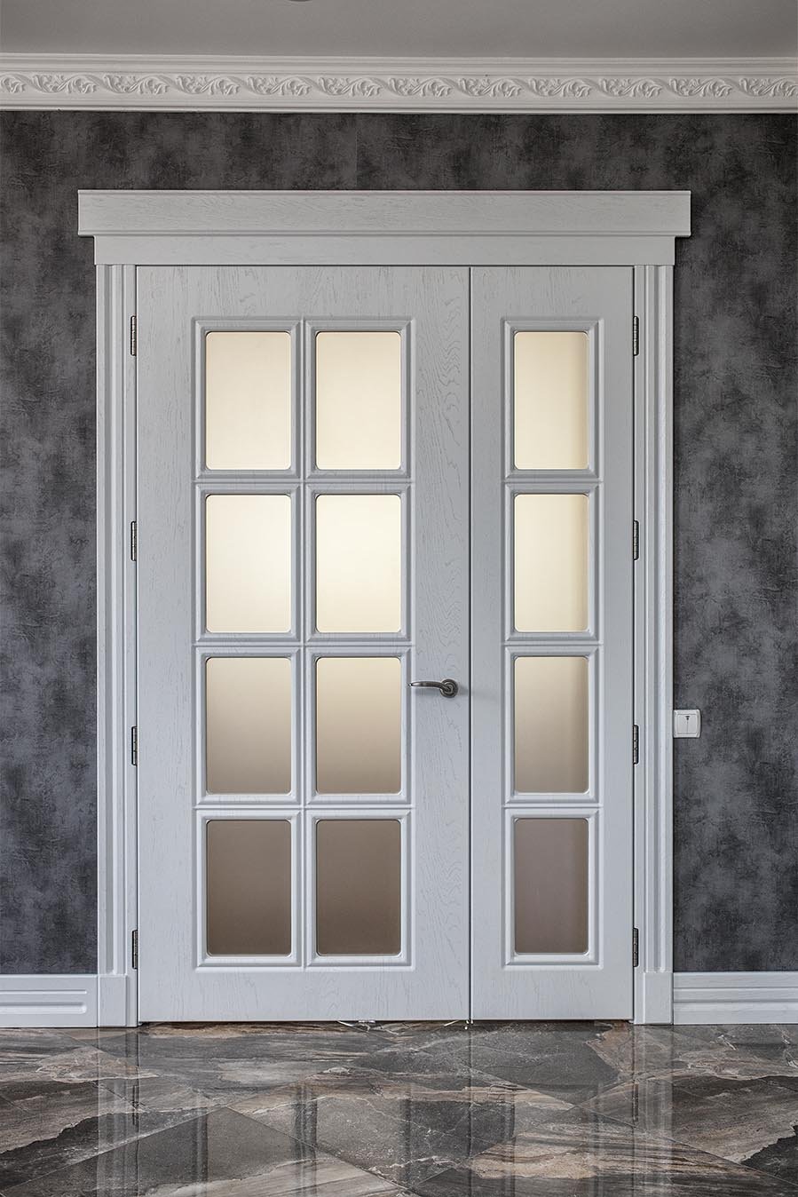 Раздвижные двери межкомнатные двустворчатые