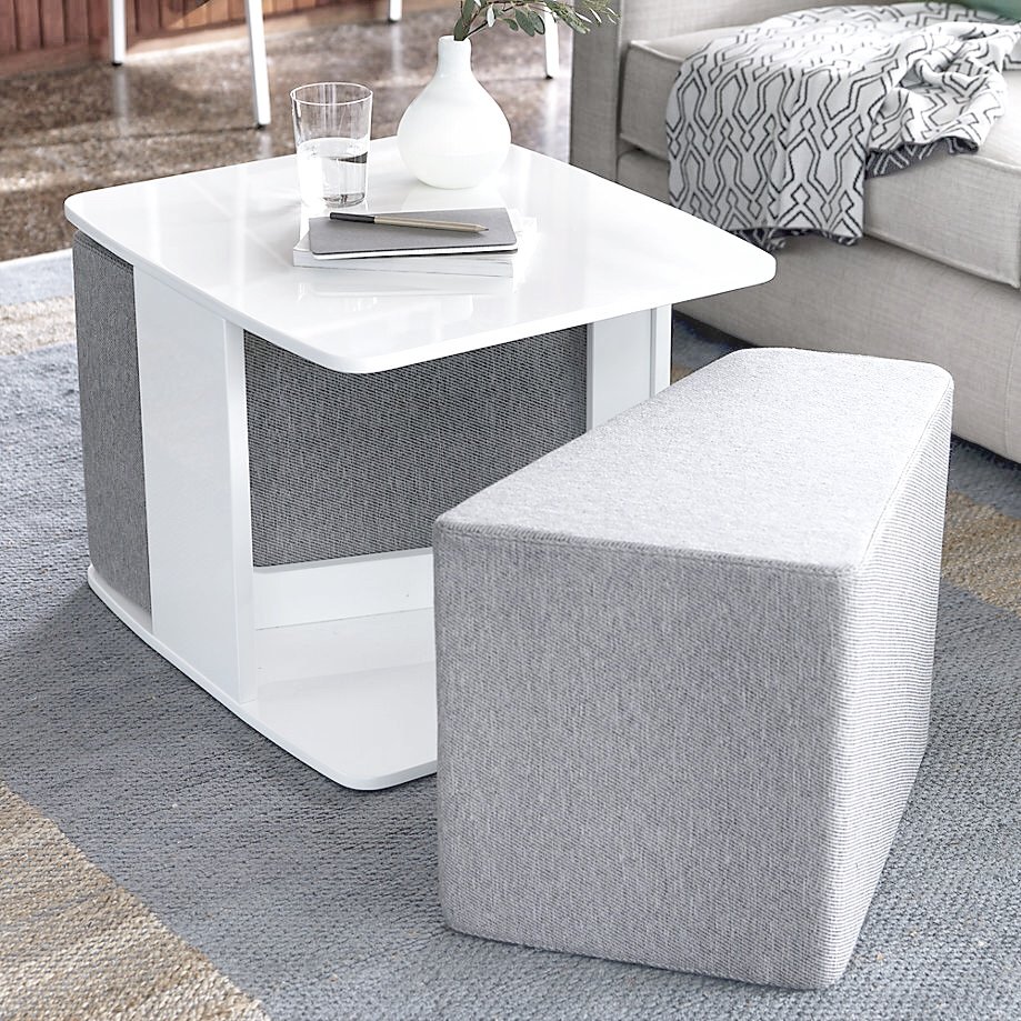 Стол журнальный с пуфиками капри ТРИЯ