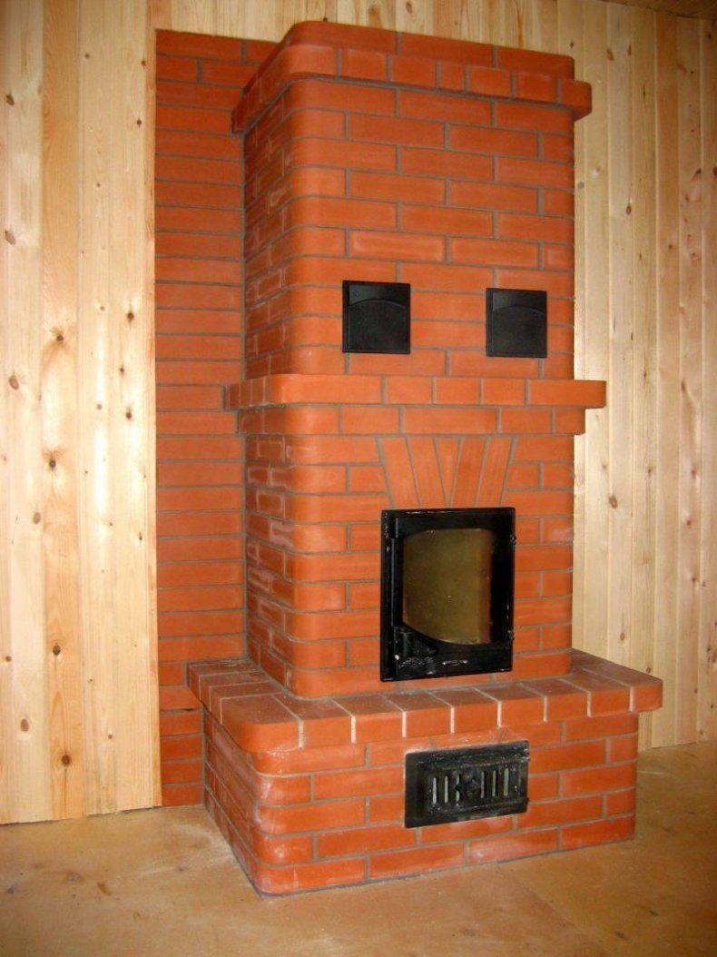 Кирпичная печь 1х1м