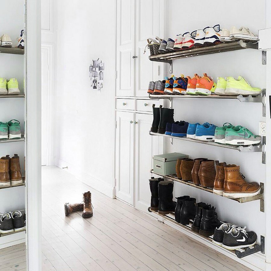 Полки для обуви из дерева