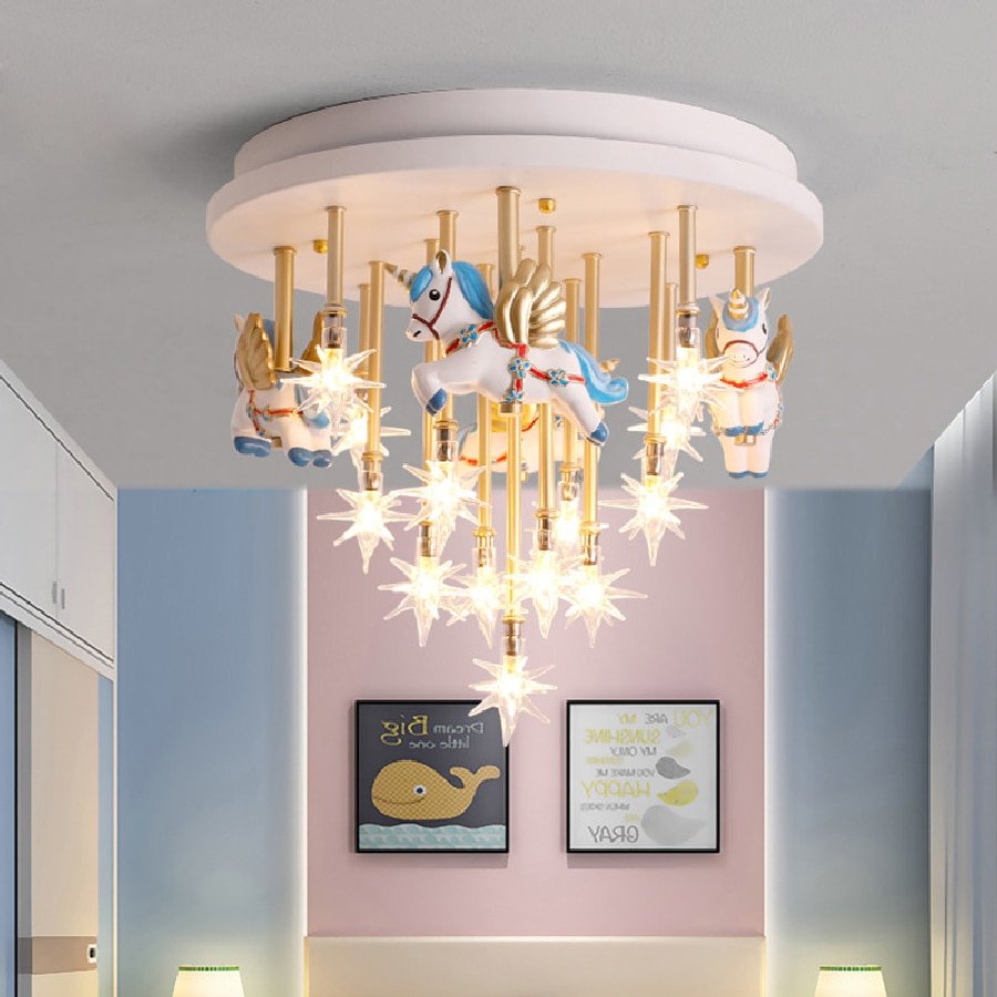 Светильники на потолок в детскую комнату