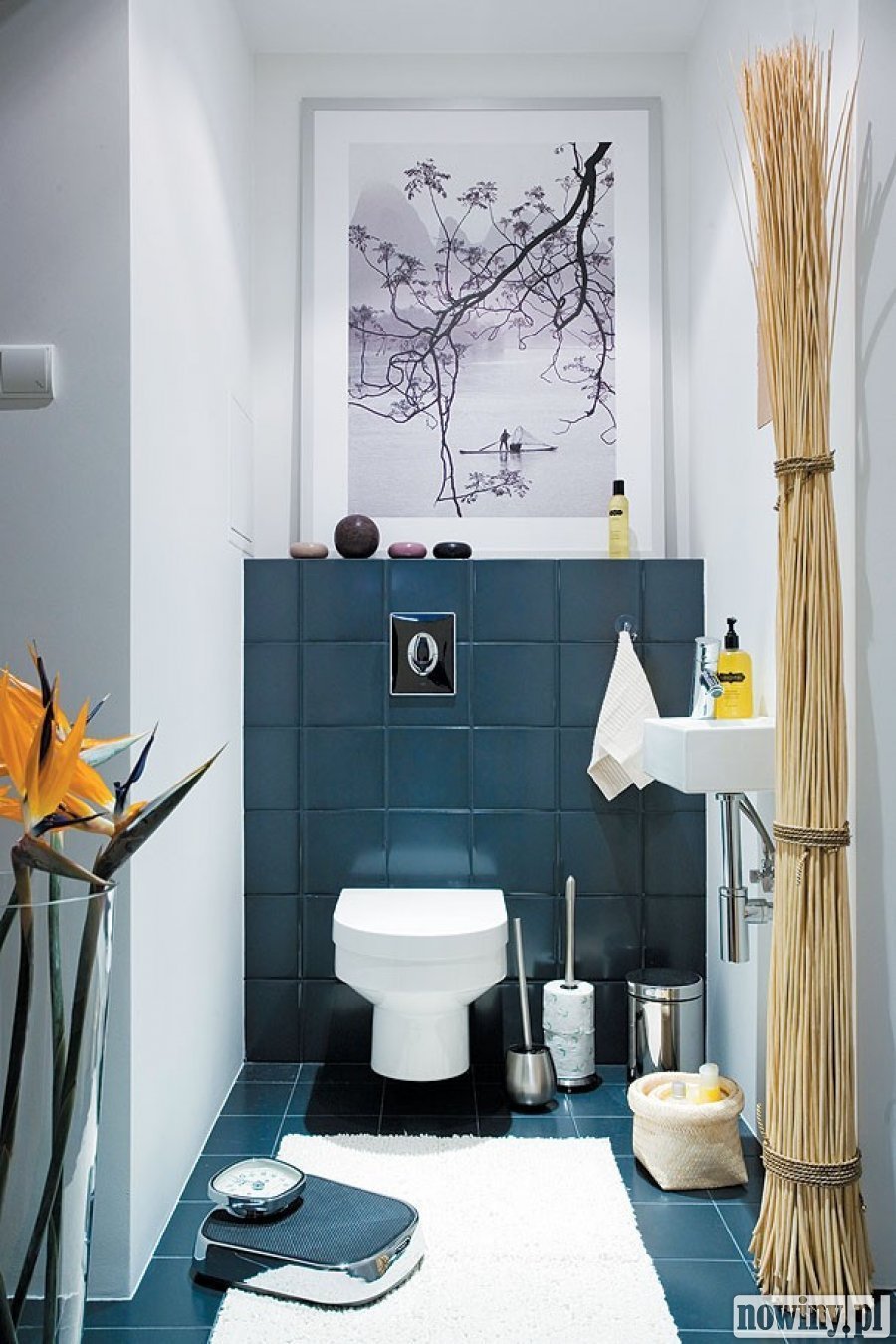 Японский туалет с раковиной