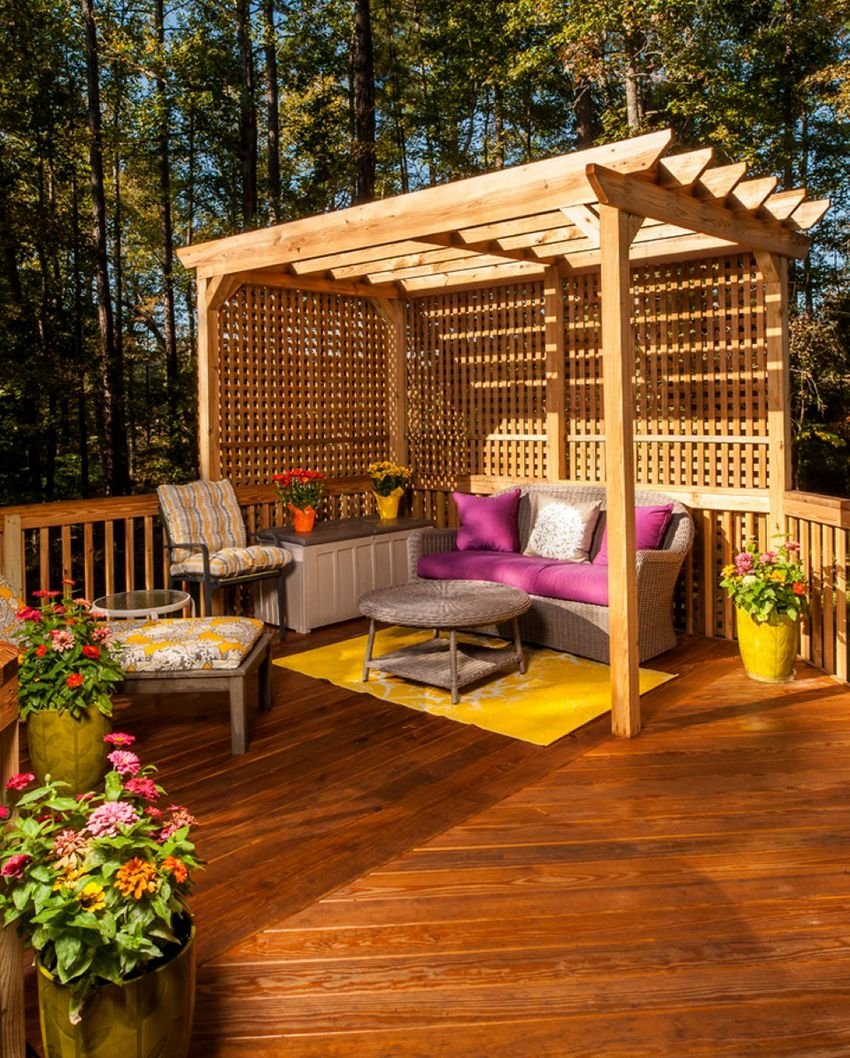 Терраса из дерева