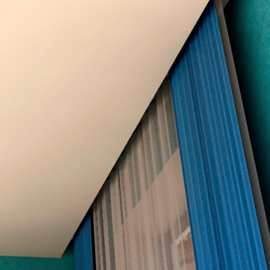 Скрытый карниз в откосе