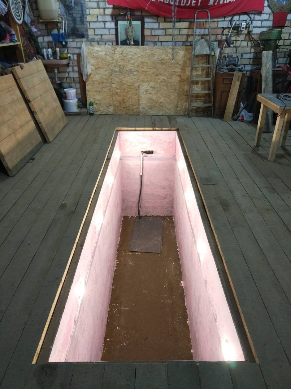 Смотровая яма в гараже