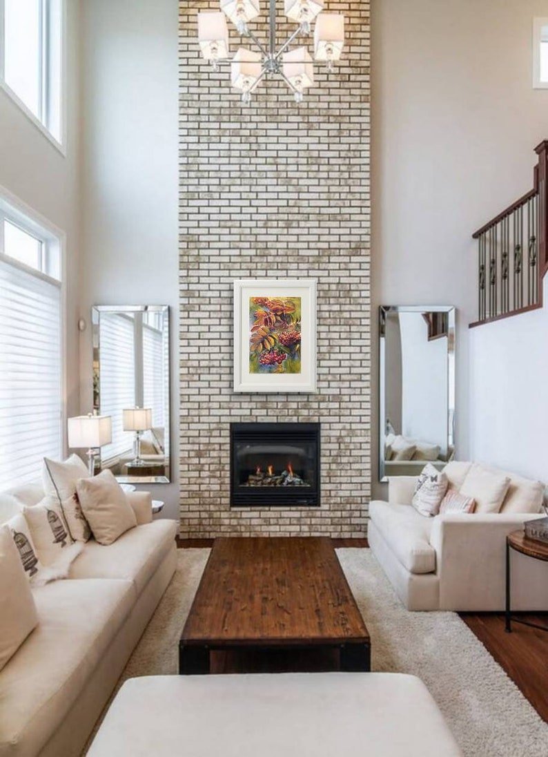 Отделка камина клинкерной плиткой