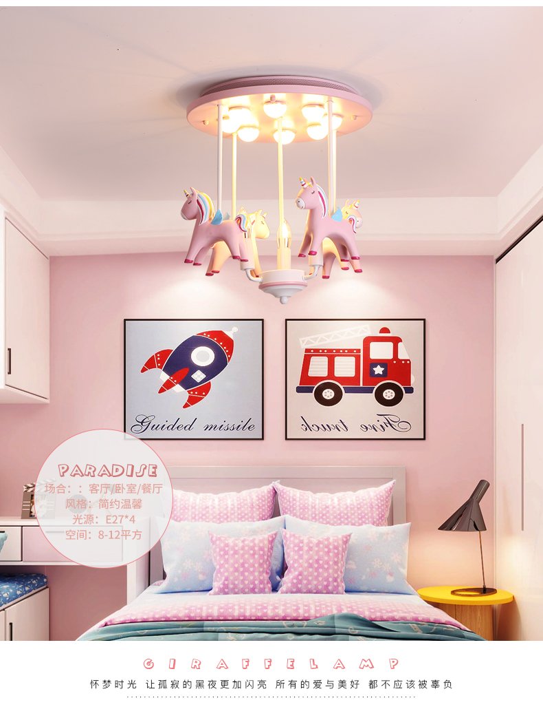 Американские светильники в детскую комнату