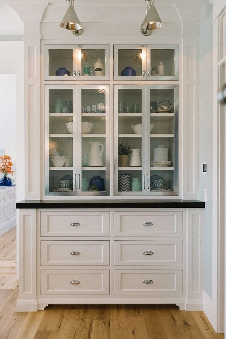 Встроенный буфет в нишу