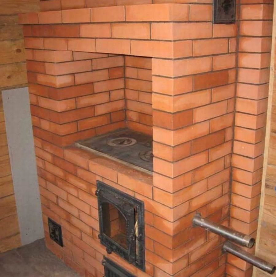 Отопительно-варочная "шведка"с водяным контуром