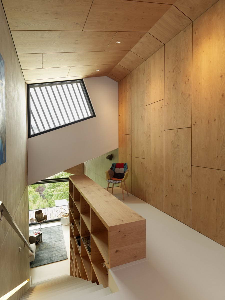 Фанера в интерьере