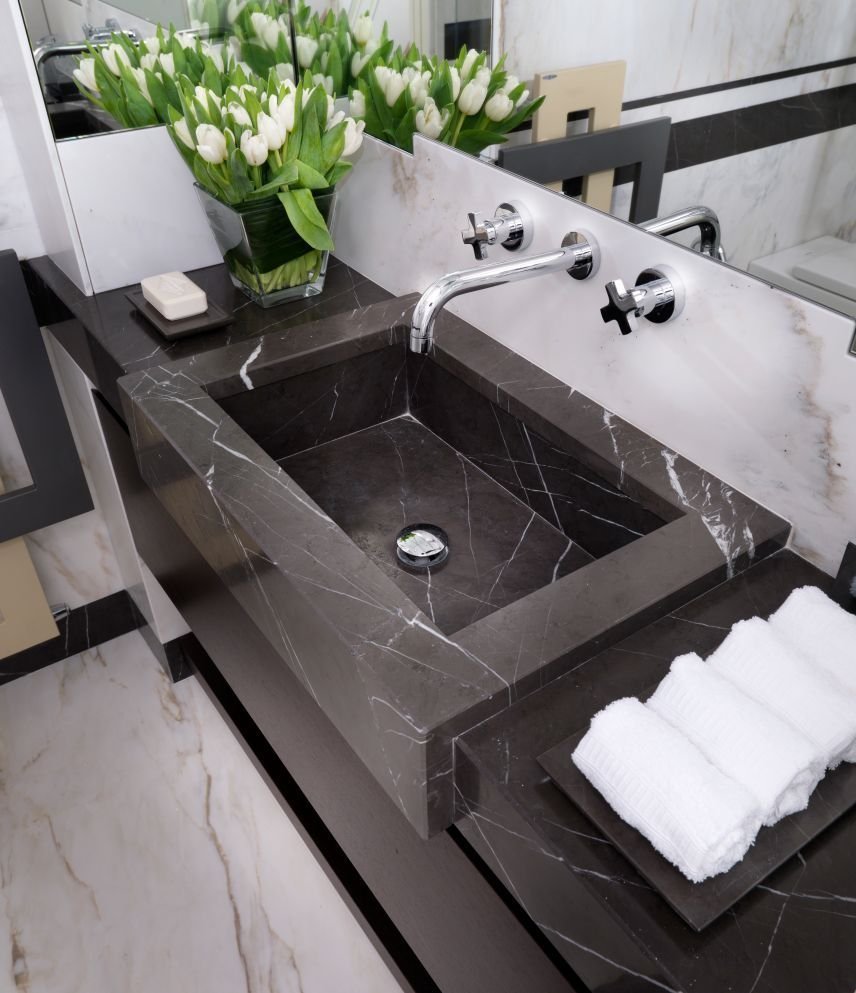 Раковина с щелевым сливом модель 206 Staron