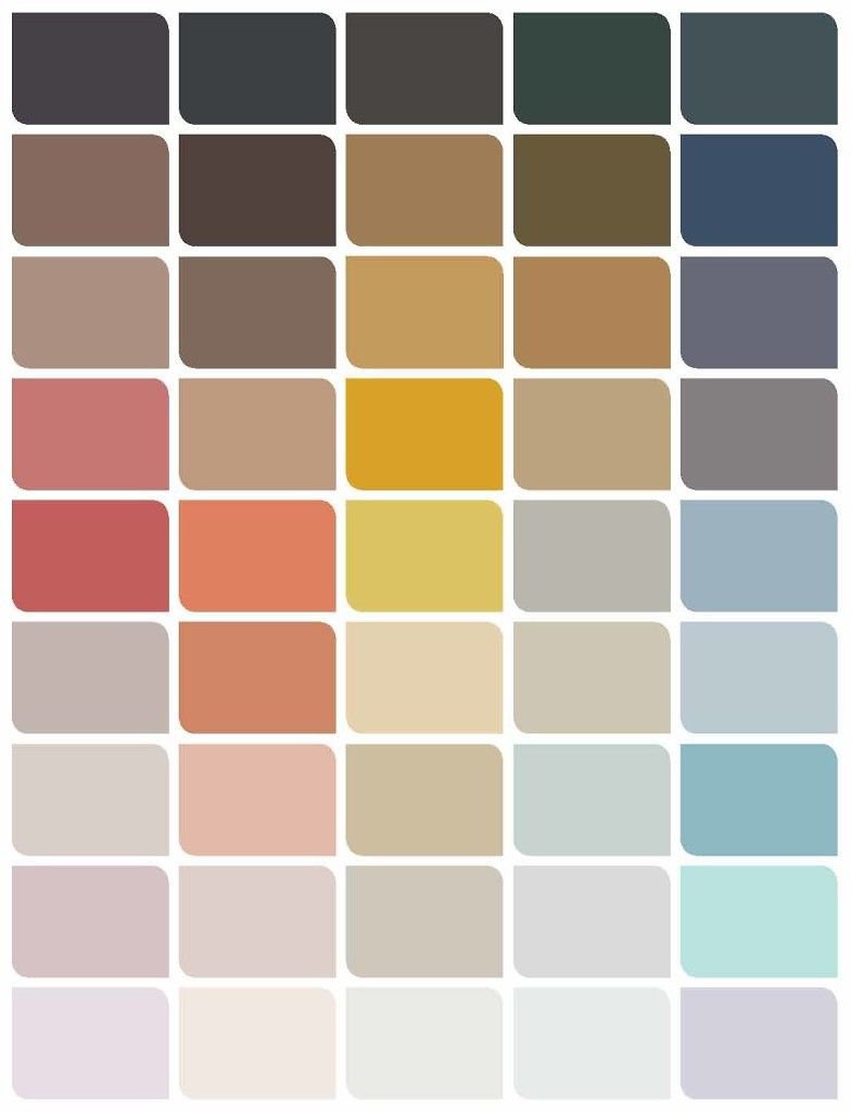 Цветовая гамма красок Dulux