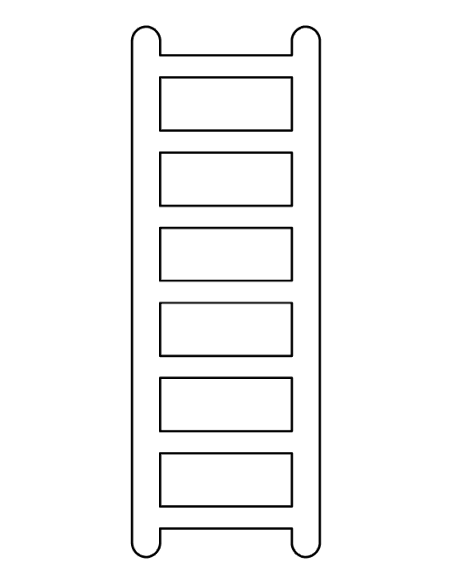 Лестница раскраска