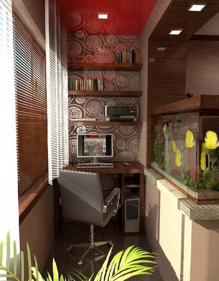 Лоджия переделанная в комнату