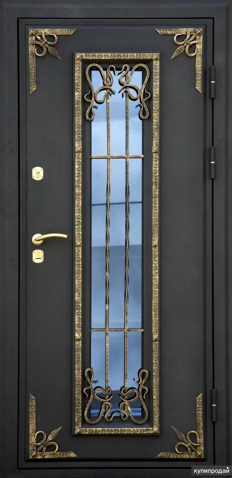 Ковка на двери