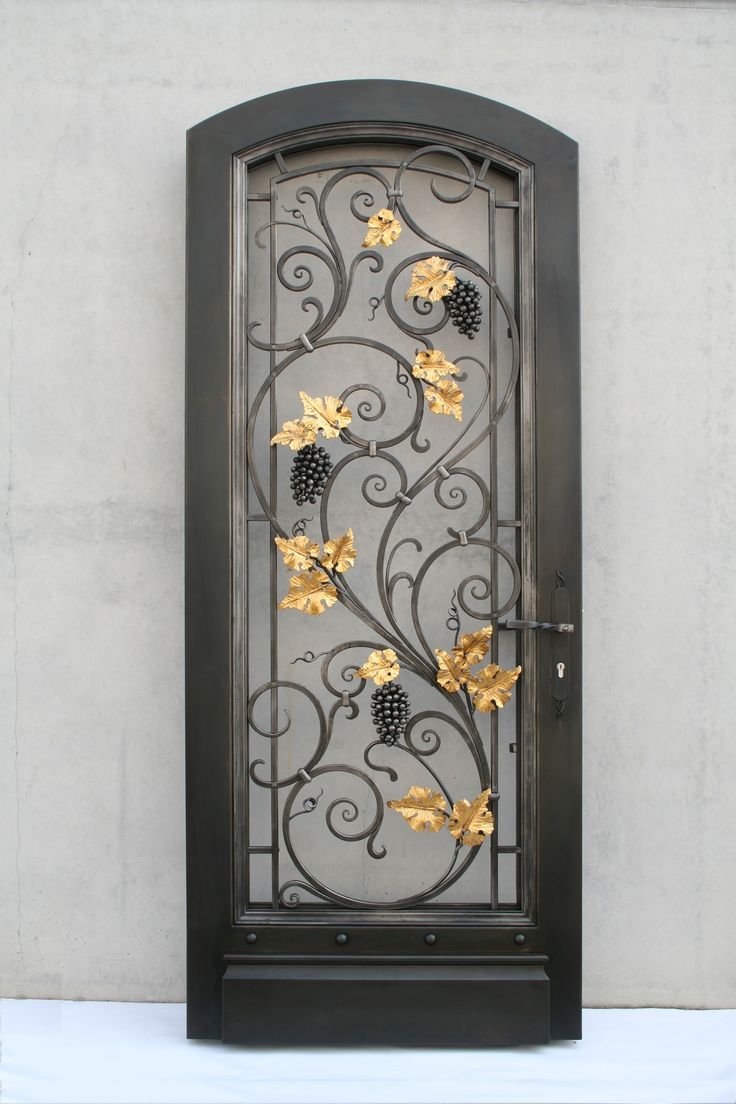 Художественная ковка двери