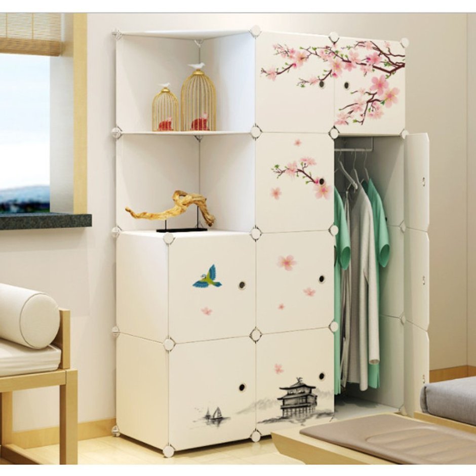 Шкаф переносной для одежды из металла