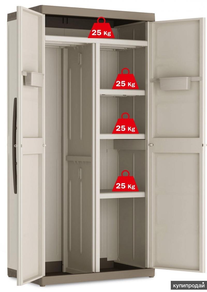 Шкаф складной пластиковый