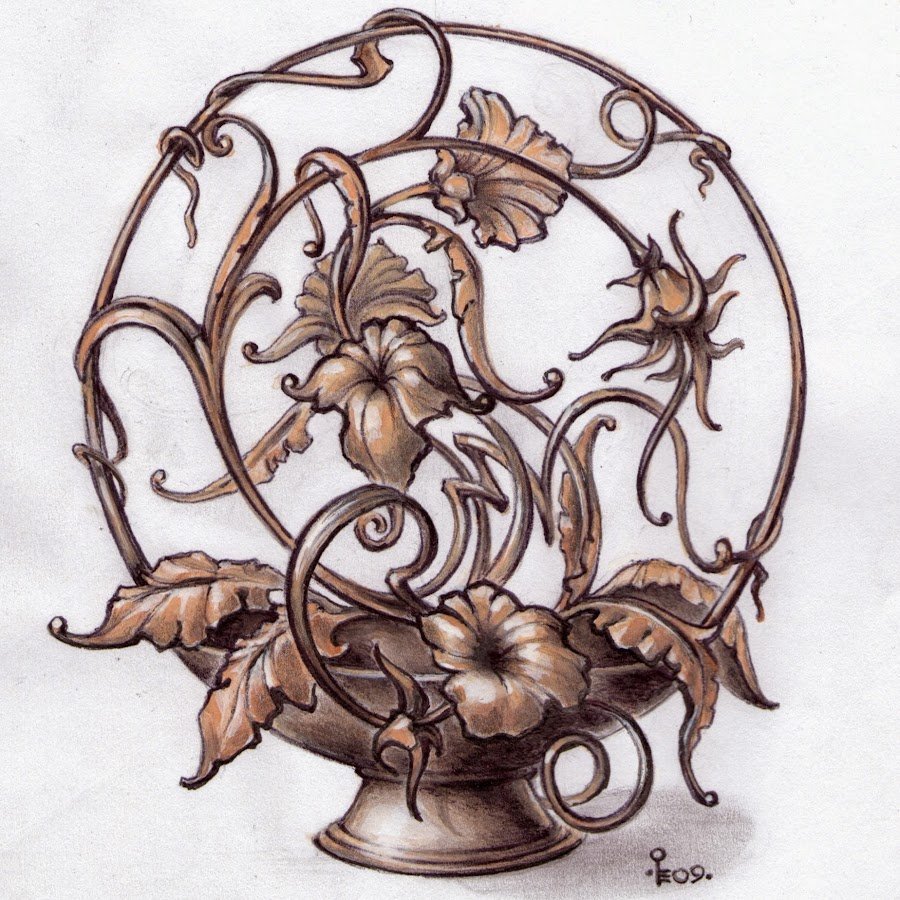 Декоративно прикладные изделия из металла