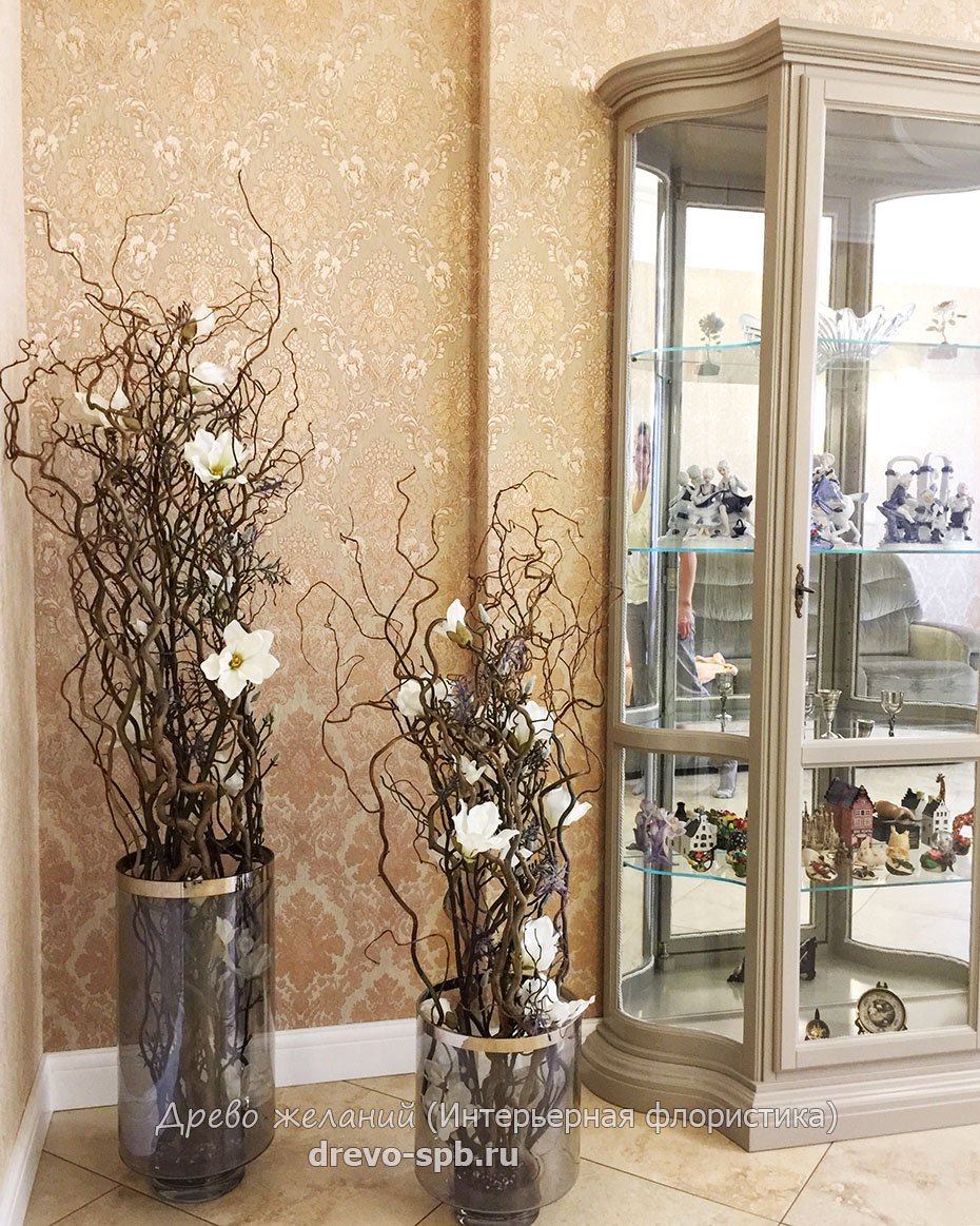 Флористические композиции в интерьере