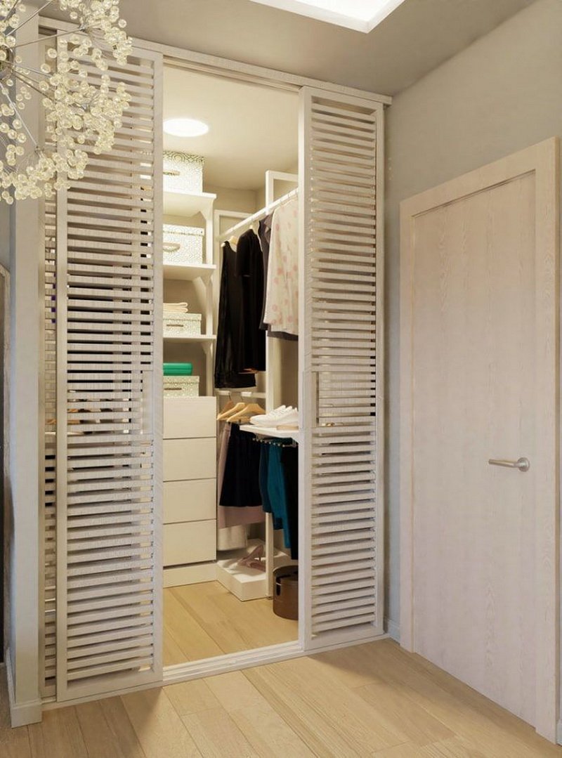 Декор жалюзийных дверей