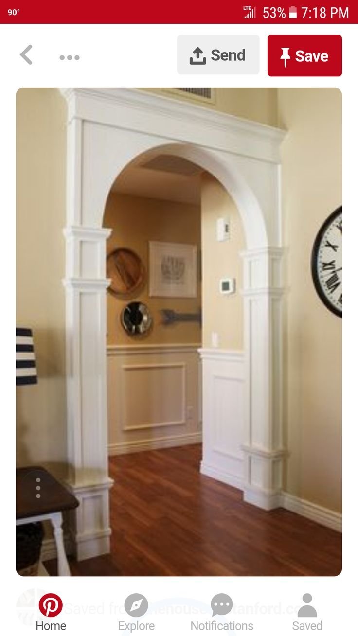 Арки межкомнатные Европласт