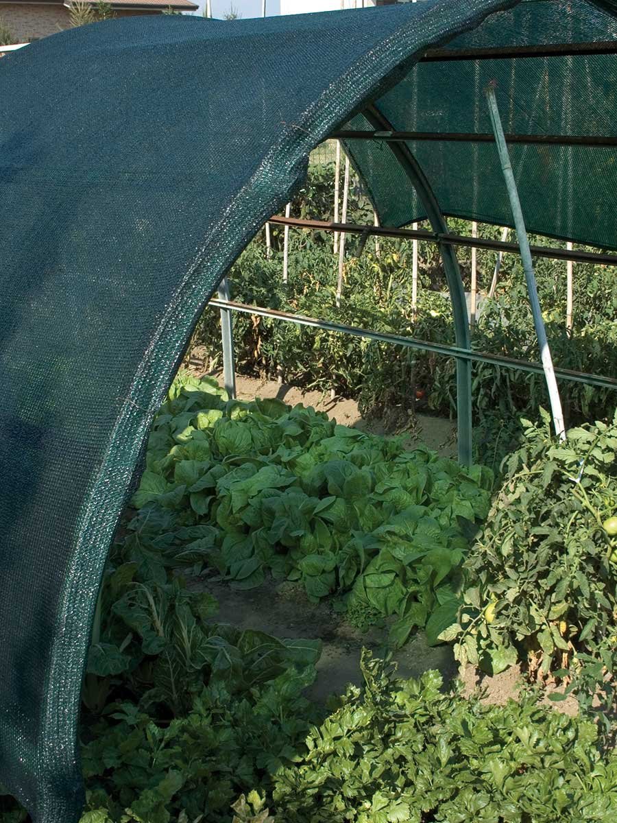 Сетка затеняющая Ямайка 2х100м зелёная мерная