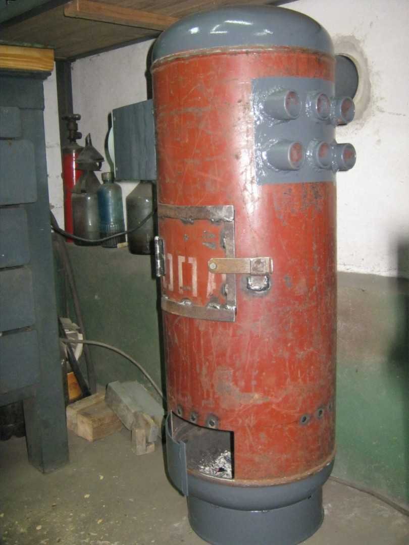 Буржуйка из ГАЗ баллона с теплообменником