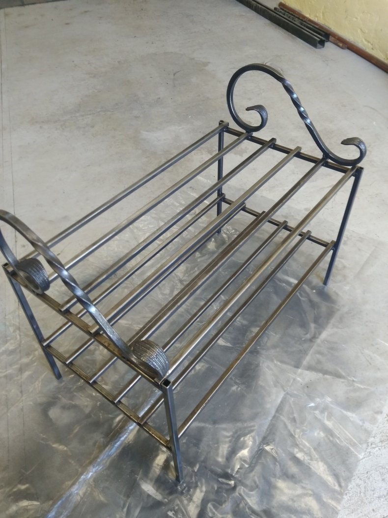 Подставка для обуви из металла