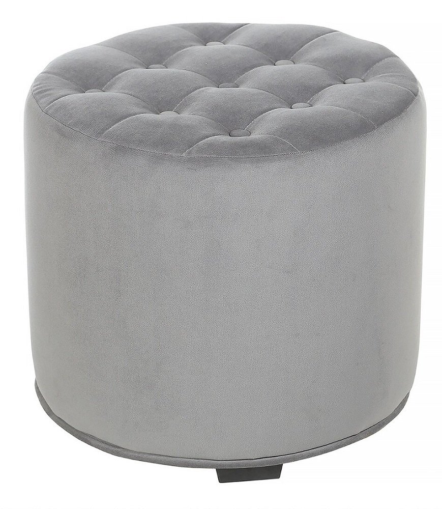 Пуф рокко т бежевый велюр