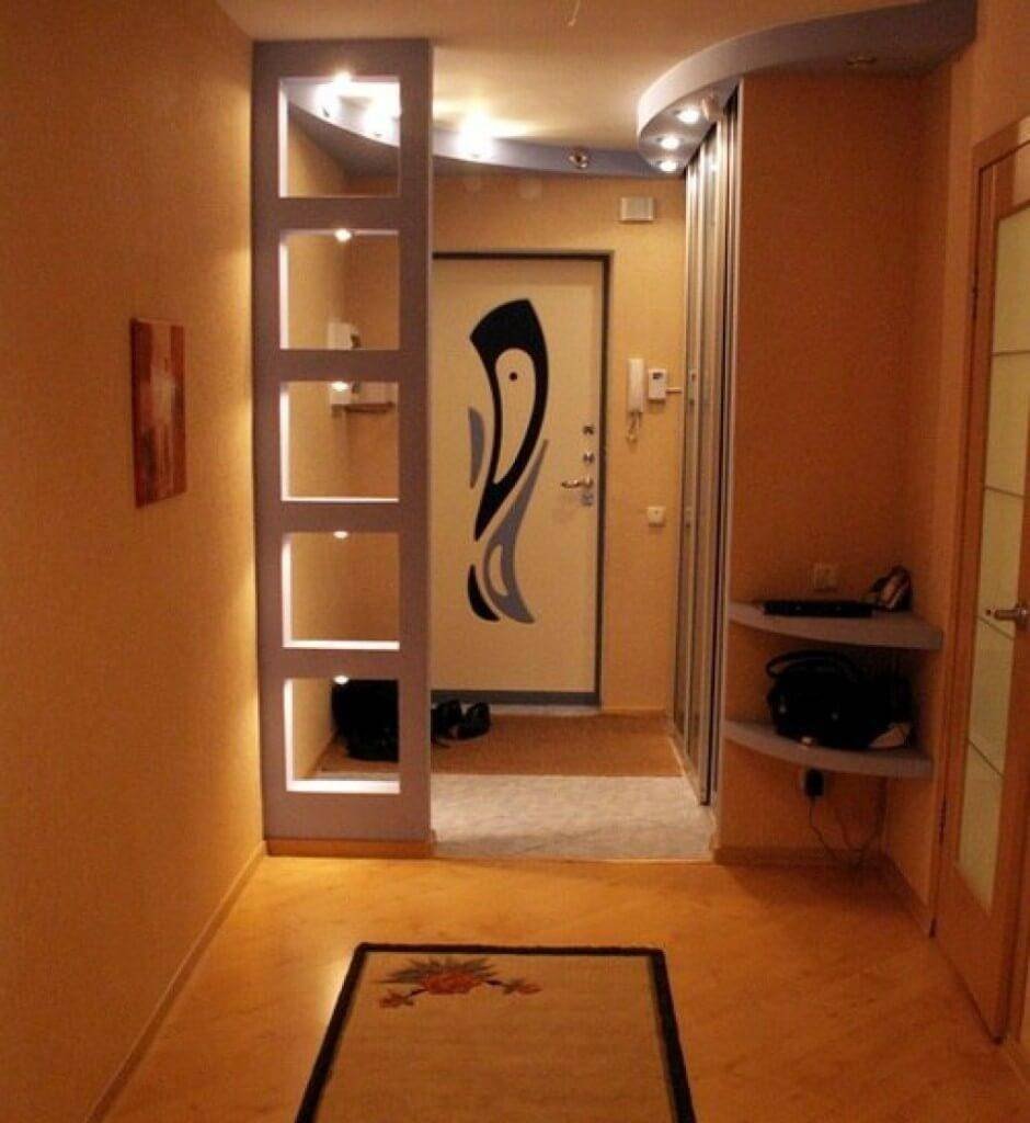 Прихожая из гипсокартона