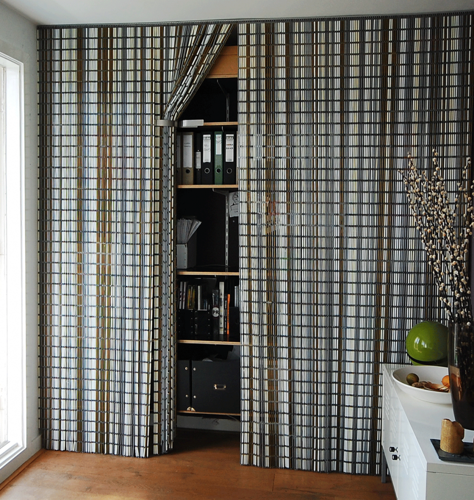 Штора вместо двери в кладовку