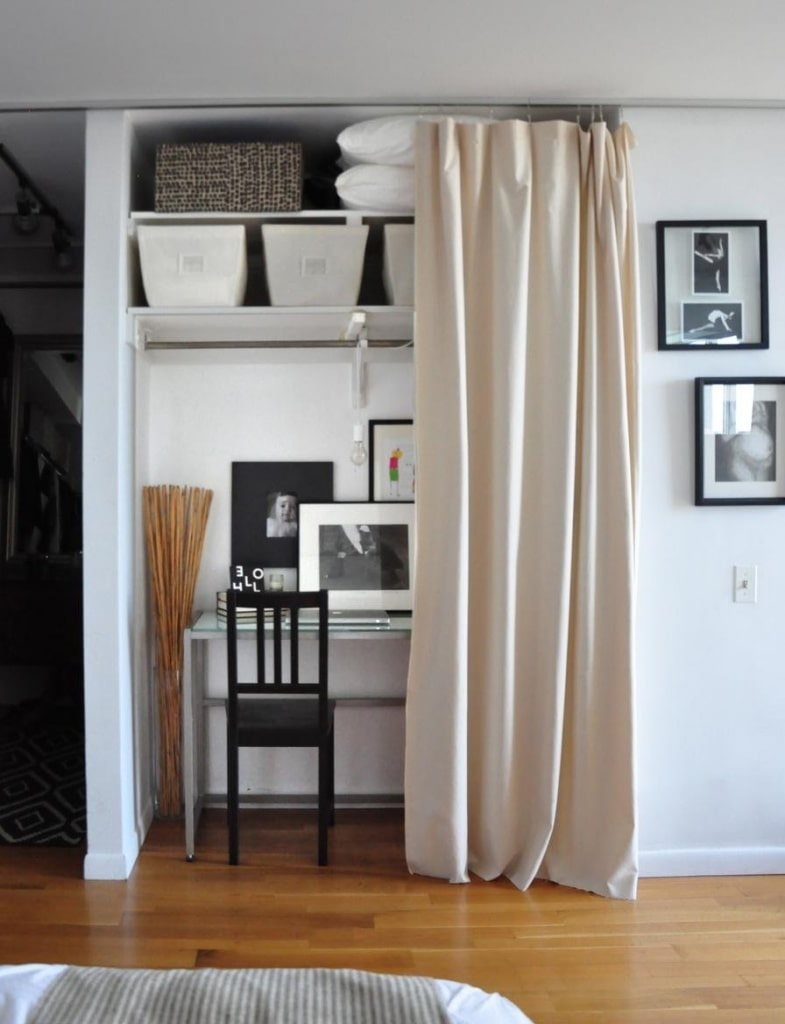 Жалюзи вместо двери в кладовку