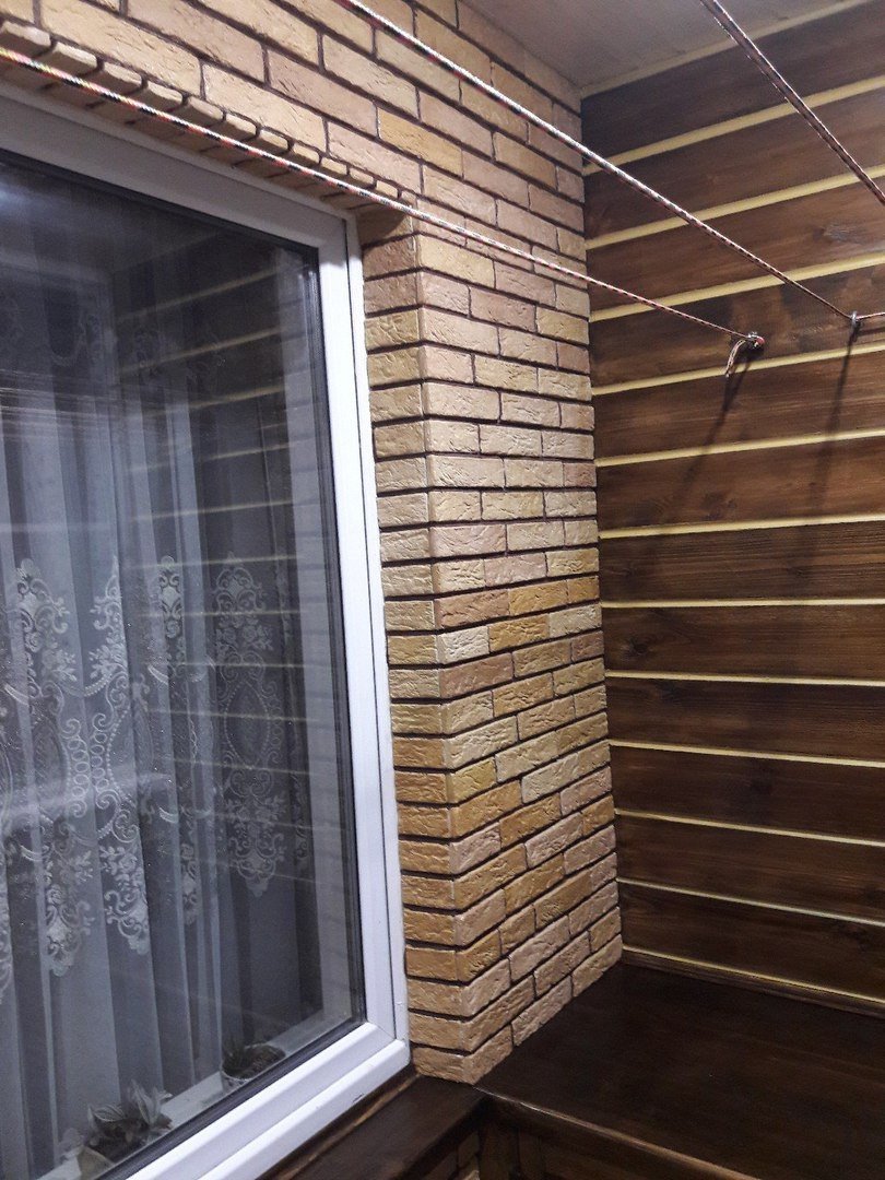 Декоративные панели на балкон