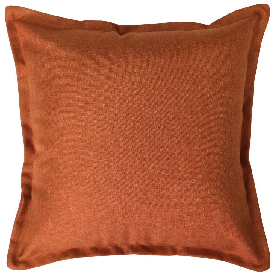Подушка оранжевая декоративная