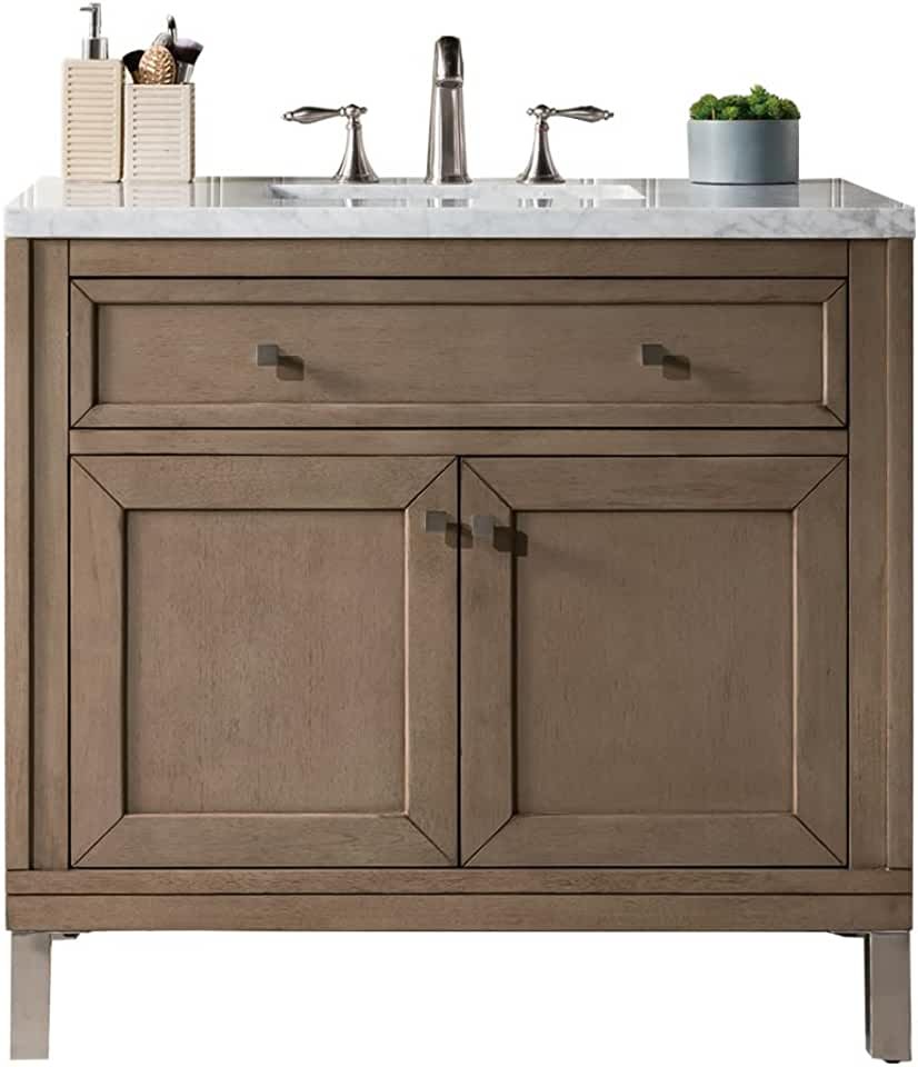 Деревянная тумба для ванной