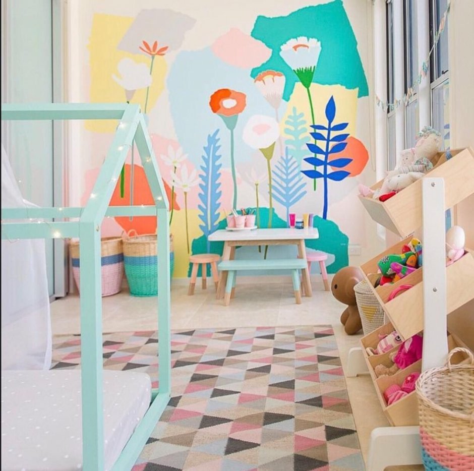 Декорируем пространство в детской комнате