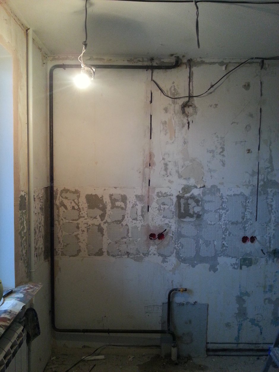 Перенос газовой трубы в хрущевке