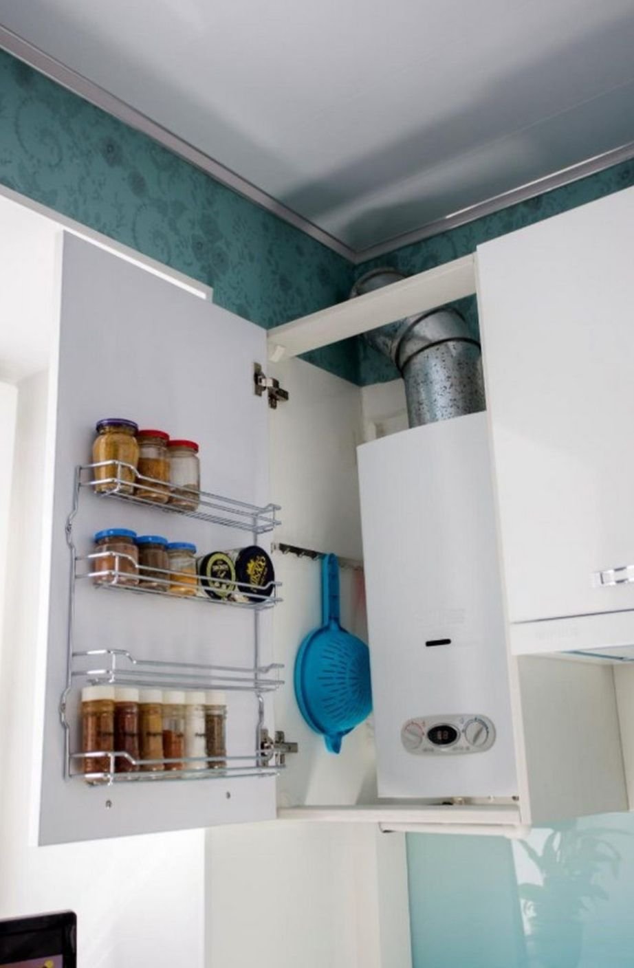 Кухни с котлом и колонкой