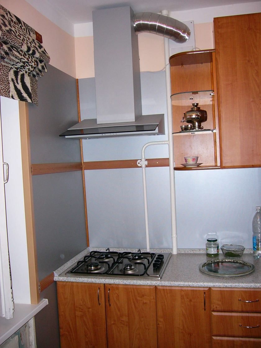 Вытяжка в хрущевке на кухне