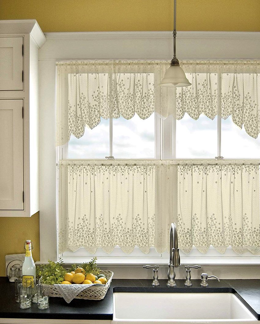 Тюль на кухню